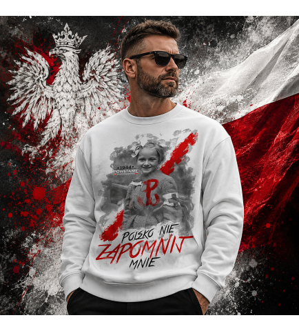 Bluza POLSKO NIE ZAPOMNIJ MNIE